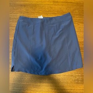 Adidas Women’s Golf Solid Skort, Navy Blue Size Medium, Stretchy